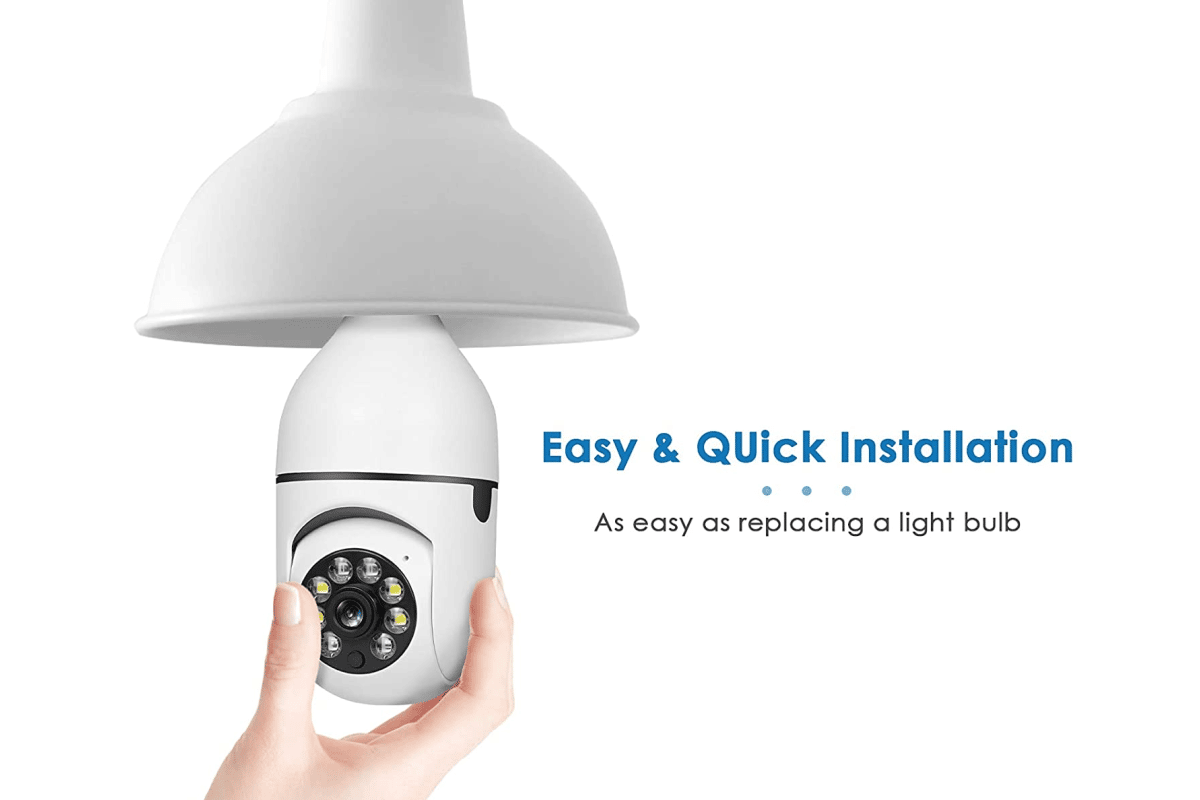 Home Security Light Bulb Camera Review