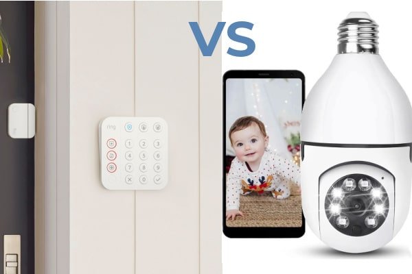 DIY Home Security Light Bulb Security Camera vs Ring Home Security